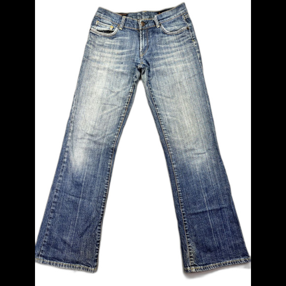 Y2K Women Jeans 30 Citizens of Humanity Kelly #085 Low Waist Bootcut Stretch USA - Picture 1 of 16
